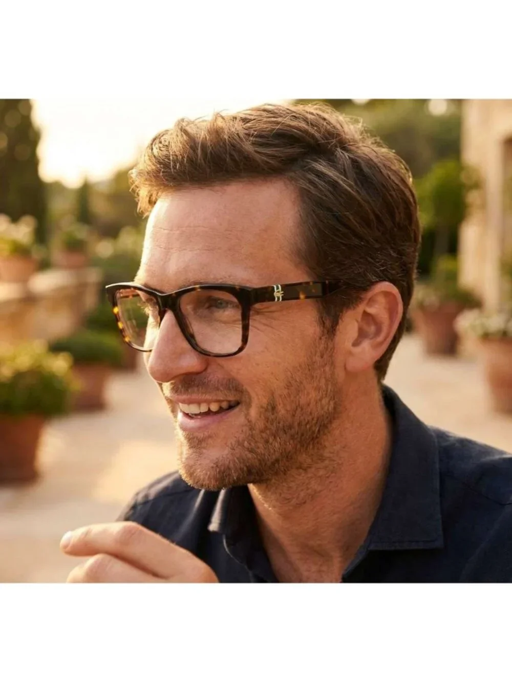 Lacoste L2933 N 230 Square Eyeglasses 54mm - Havana